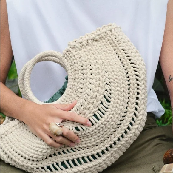 NWT Zara Crochet Bag - Picture 4 of 10